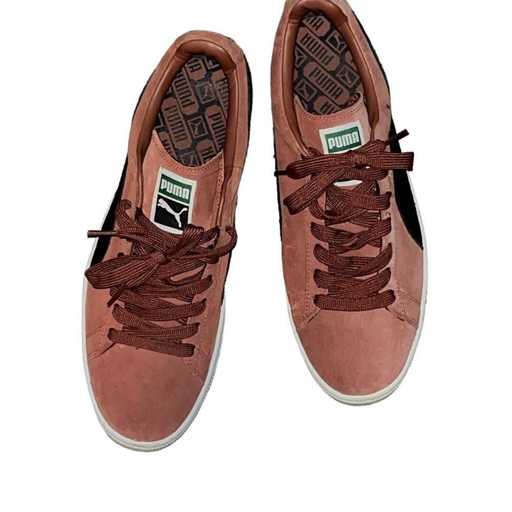 PUMA Men's Suede Classic Fashion Sneakers, Arabian Spice/Black, 10.5 US - Picture 2 of 8